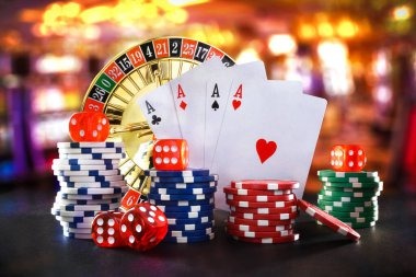 Dragon Tiger card table with live dealer